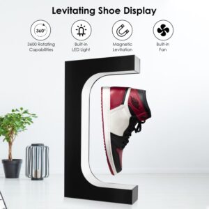 Magnetic Levitation Floating Shoe 360 Degree Rotation Display Stand Sneaker Stand House Home Shop Shoe Display Holds Stand 1